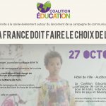 Soirée "Education : la France doit faire le choix de la solidarité"