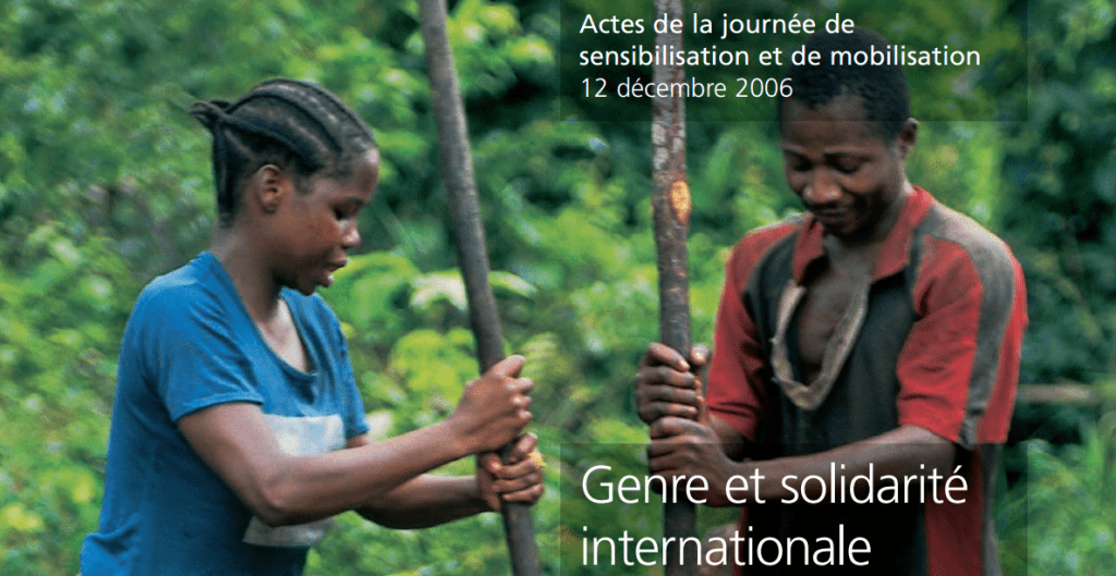 L’égalité femmes-hommes pour un développement durable : osons le genre ! L’égalité femmes-hommes pour un développement durable : osons le genre !