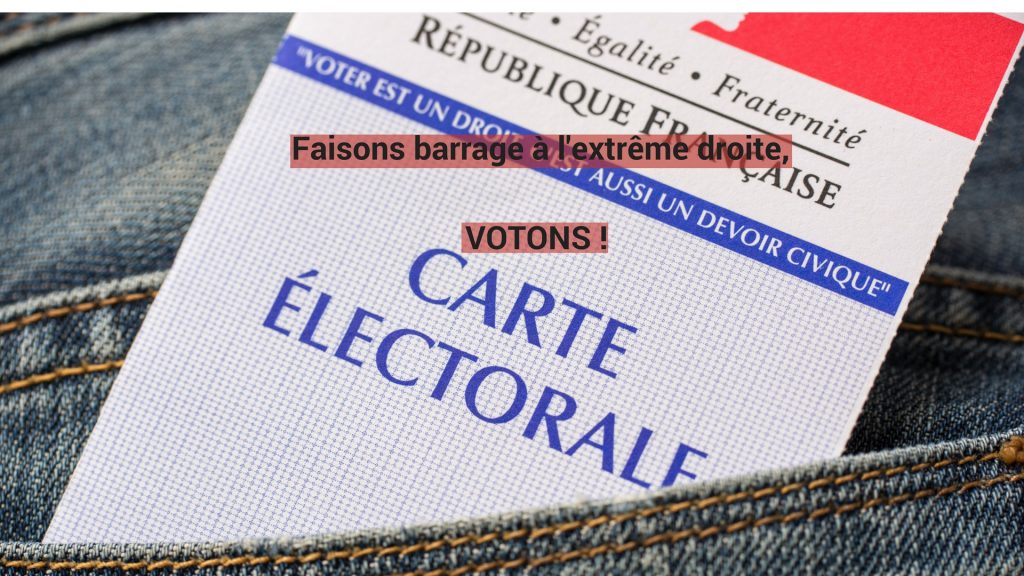 Élections européennes - Ne choisissez pas l’extrême droite pour exprimer votre colère