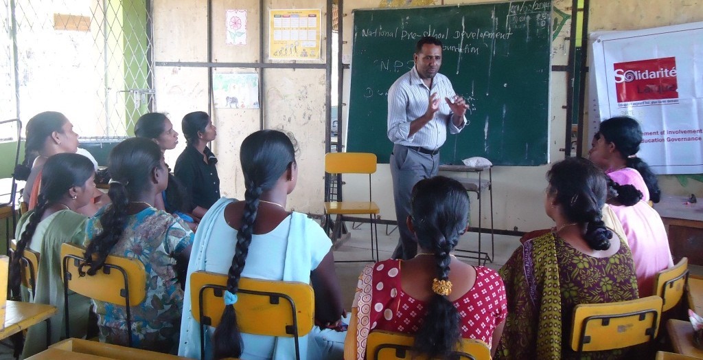 Au Sri Lanka, les enseignantes de la petite enfance ont leur syndicat