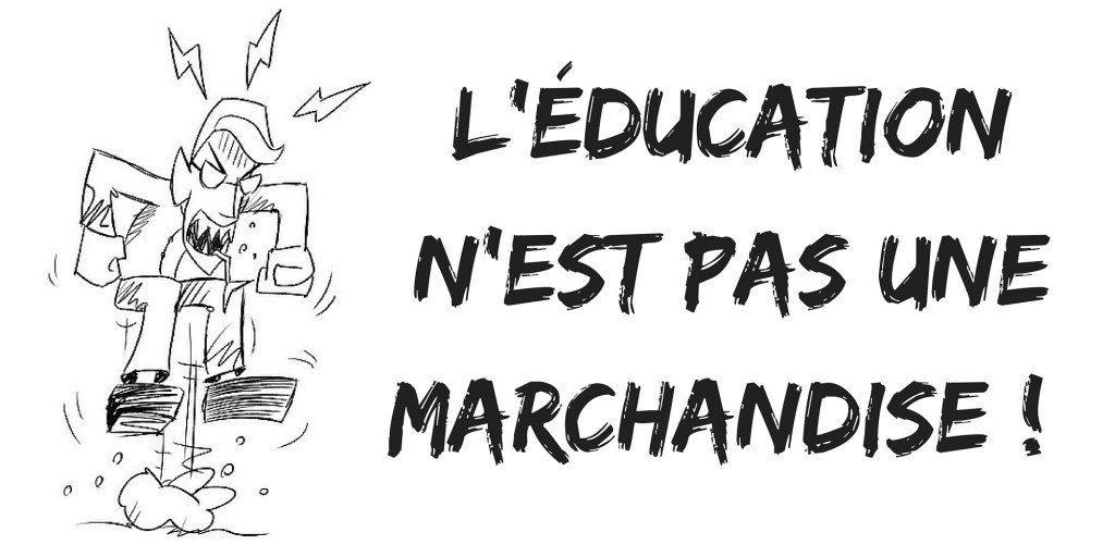 Signez l'appel francophone contre la marchandisation de l'éducation