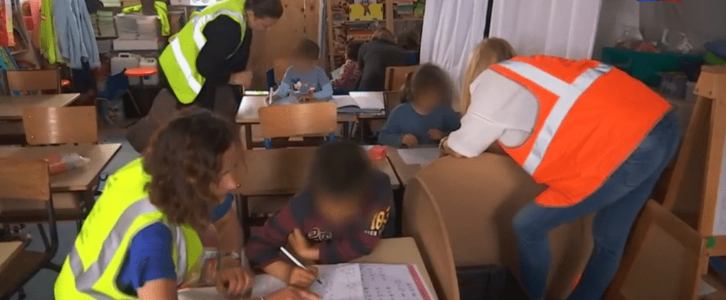 Reportage sur l'école laïque du Chemin des Dunes