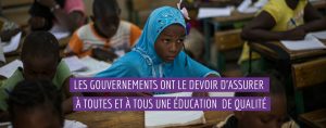 Pétition : La France doit renforcer son aide à l’éducation dans les pays pauvres