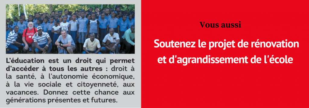 Soutenez le projet de rénovation et d'agrandissement de l'école ! (1)