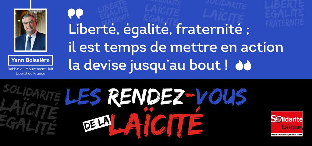  « Plus fort que la laïcité, la fraternité à hauteur d’hommes »