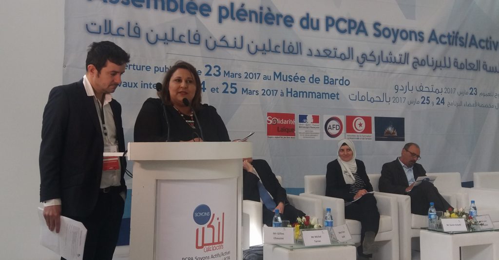Tunisie : engagement à 100 % pour l’égalité ! Tunisie : engagement à 100 % pour l’égalité !