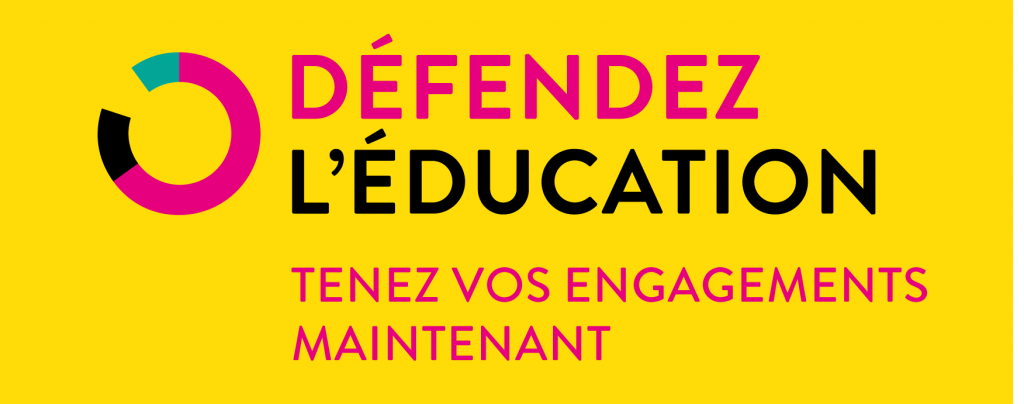 Education : appelons les gouvernements à tenir leurs engagements ! Education : appelons les gouvernements à tenir leurs engagements !