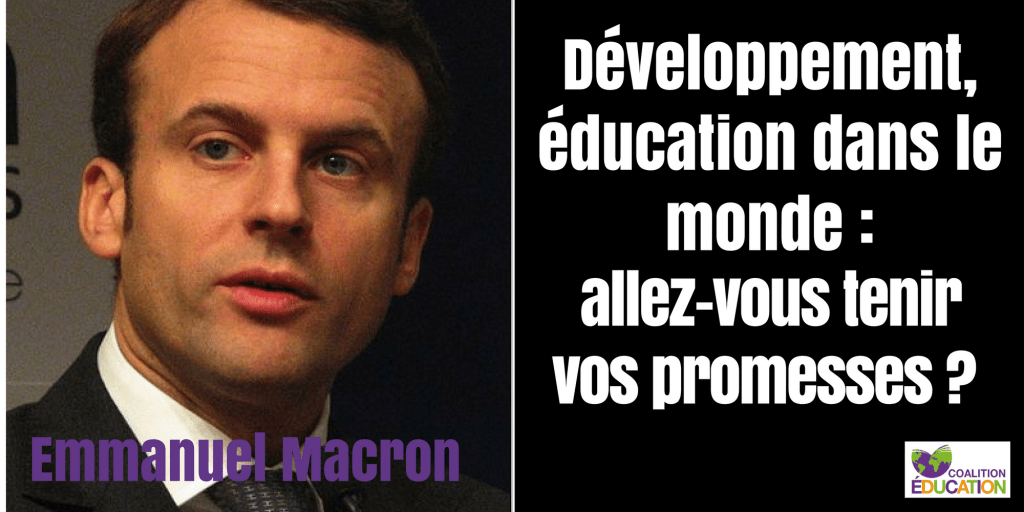 Emmanuel Macron président : retour sur ses promesses pour l'éducation dans le monde