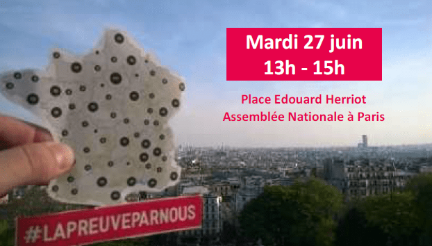 Solidarité migrants : action "deputies welcome" à l'Assemblée Solidarité migrants : action "deputies welcome" à l'Assemblée