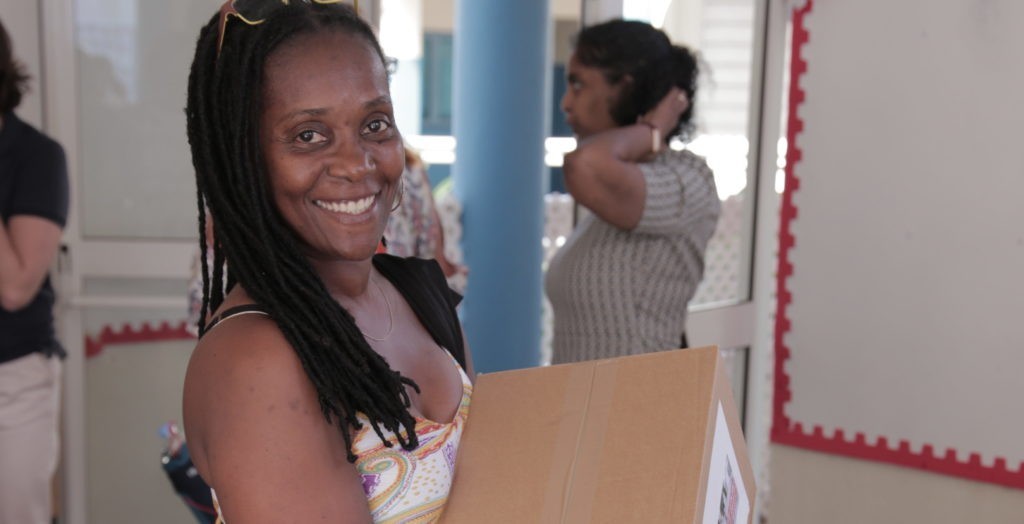 Vidéo : vent de solidarité avec les écoles de Saint-Martin