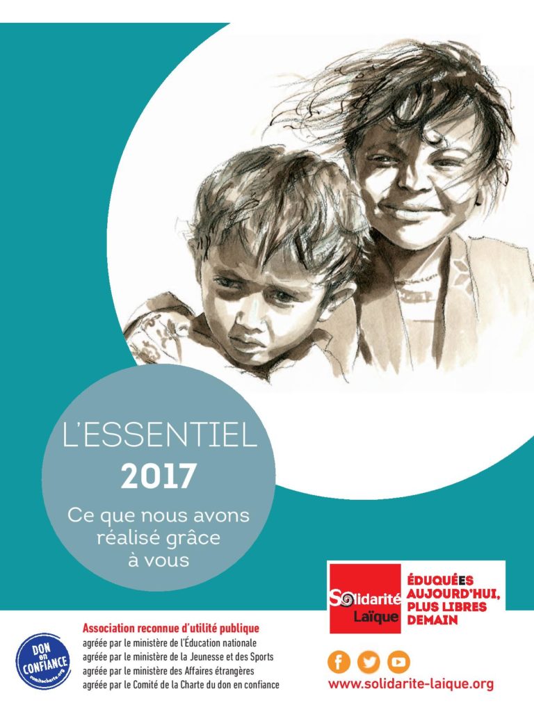 L'essentiel 2017, ce que nous avons réalisé grâce à vous