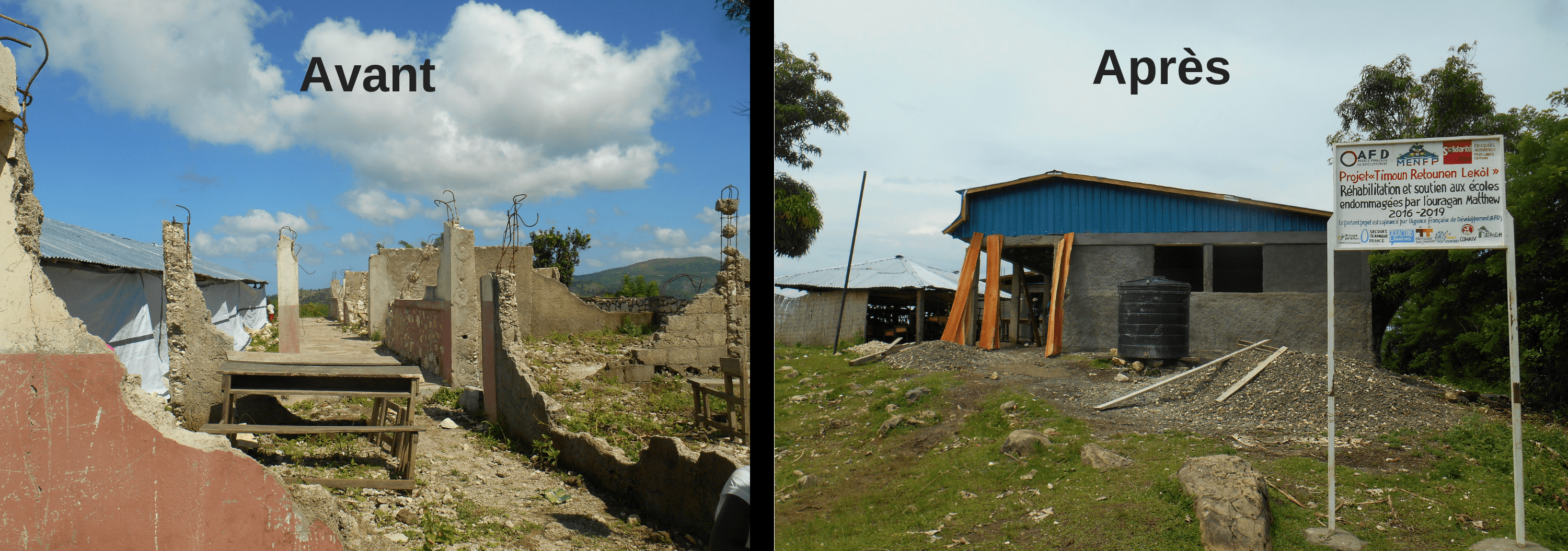 Haïti : reconstruire les écoles isolées
