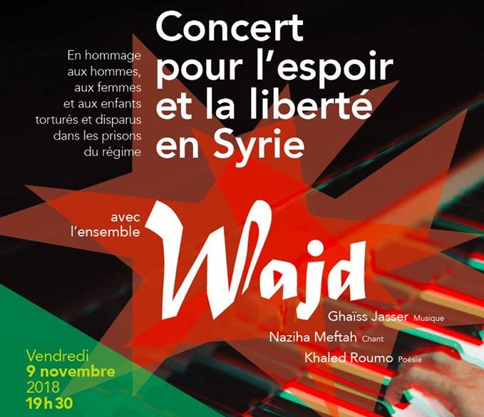 Concert pour l'espoir et la liberté en Syrie