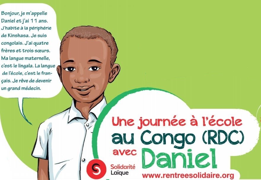 Le poster pédagogique de la Rentrée Solidaire Congo