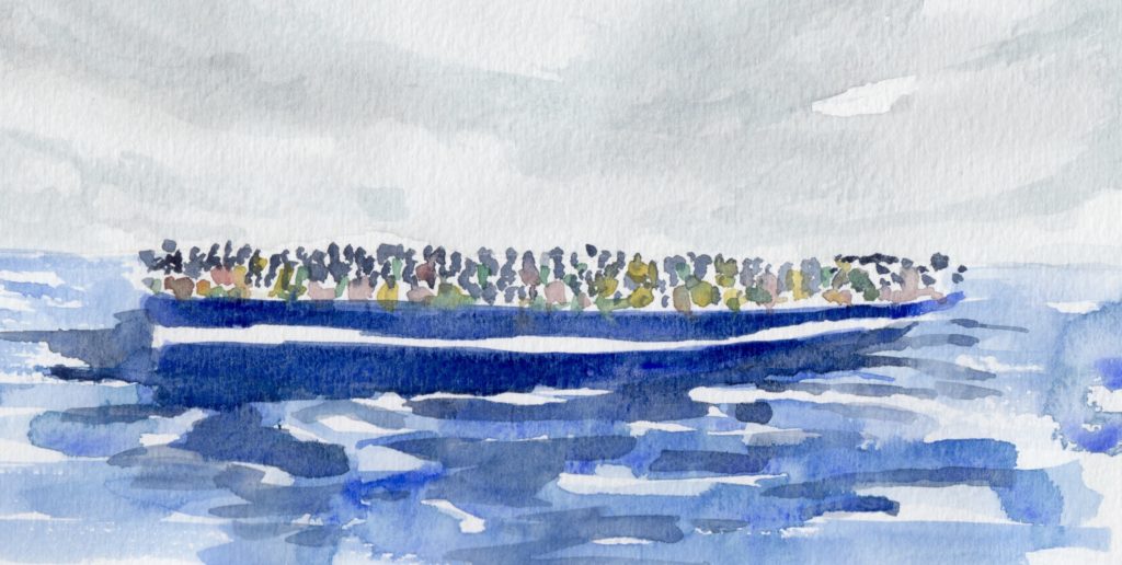 A quelle heure on arrive ? “ - récit d’une traversée de la Méditerranée A quelle heure on arrive ? “ - récit d’une traversée de la Méditerranée