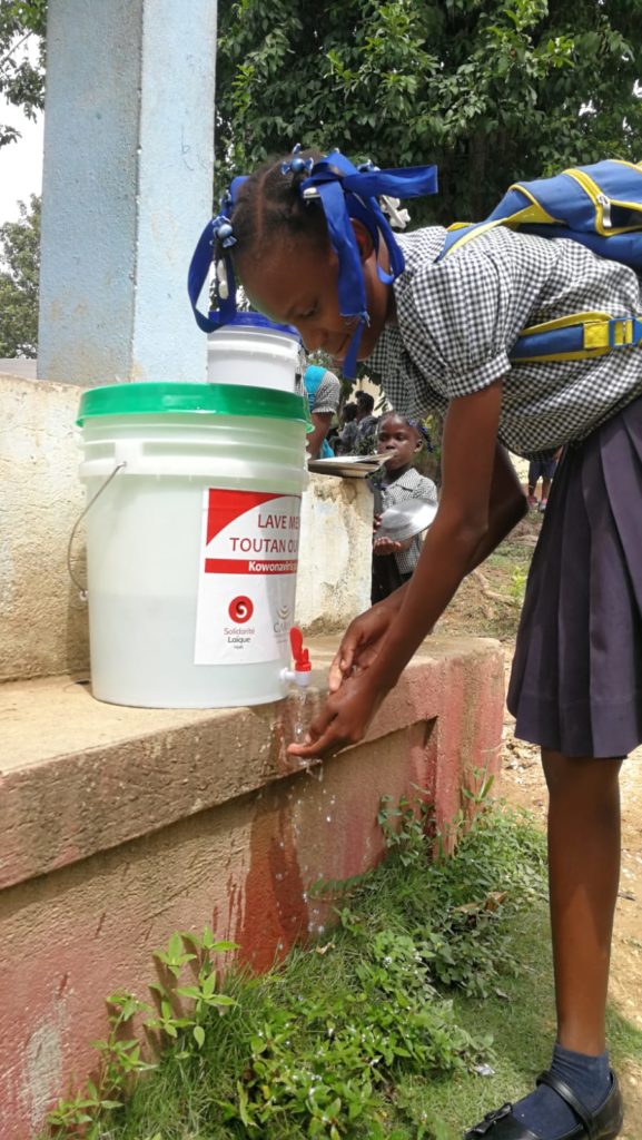 En Haïti : protéger les écoliers contre une nouvelle vague