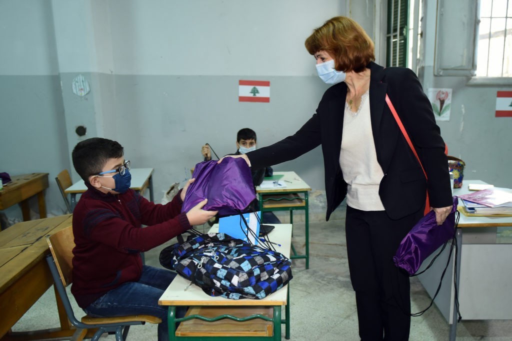 📹 5 000 élèves libanais des écoles publiques équipés !