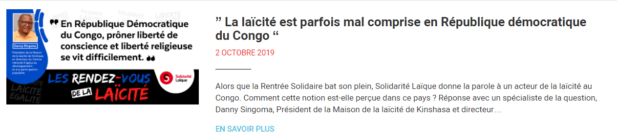 📹 #RentréeSolidaire Congo RDC : 62 écoles bientôt équipées !