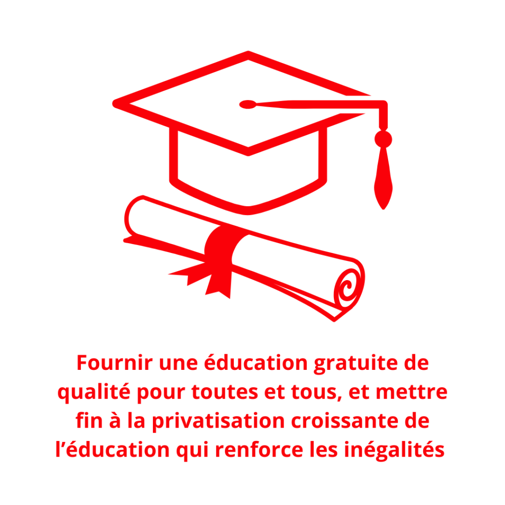 Avec la pandémie, la crise mondiale de l’éducation doit être notre priorité