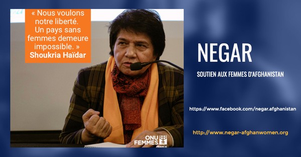 Afghanistan : Shoukria Haidar (association Negar), lauréate du prix de la Délégation aux droits des femmes du Sénat