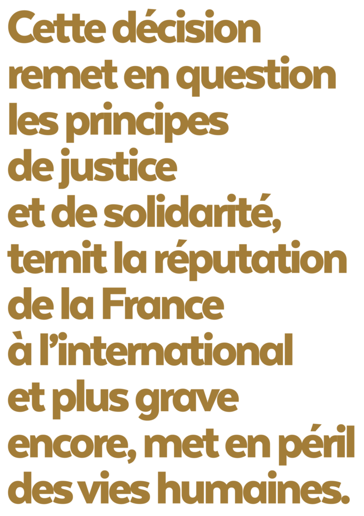 Coupe de 742 millions d’euros dans la solidarité internationale : La France renie ses engagements et perd sa crédibilité !