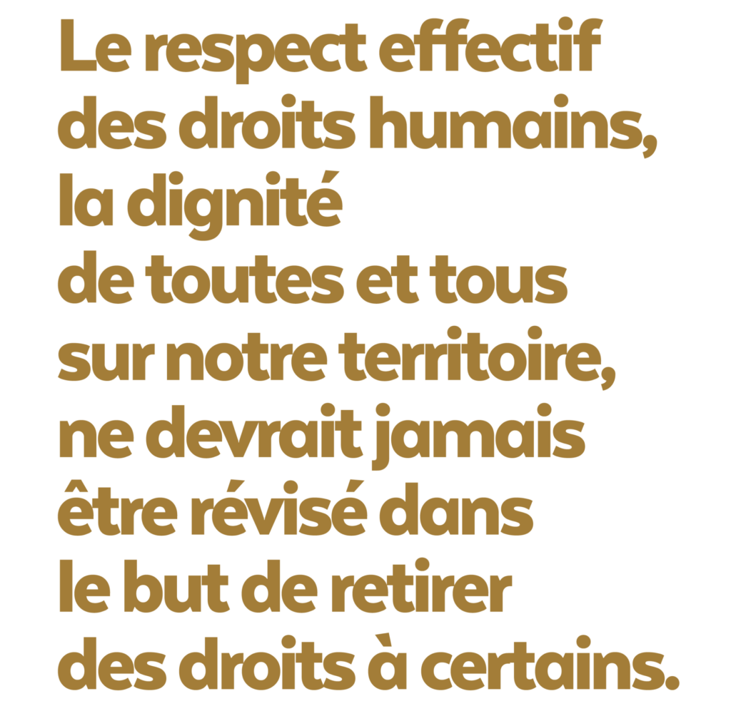 Loi asile et immigration – « Des digues ont sauté face à la xénophobie et à la remise en cause de l’État de droit »