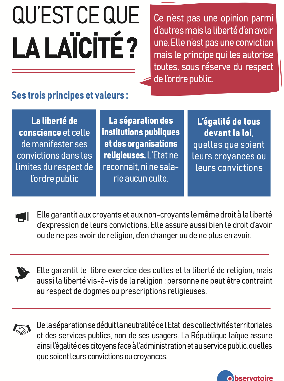 Des ressources pédagogiques pour aborder la laïcité