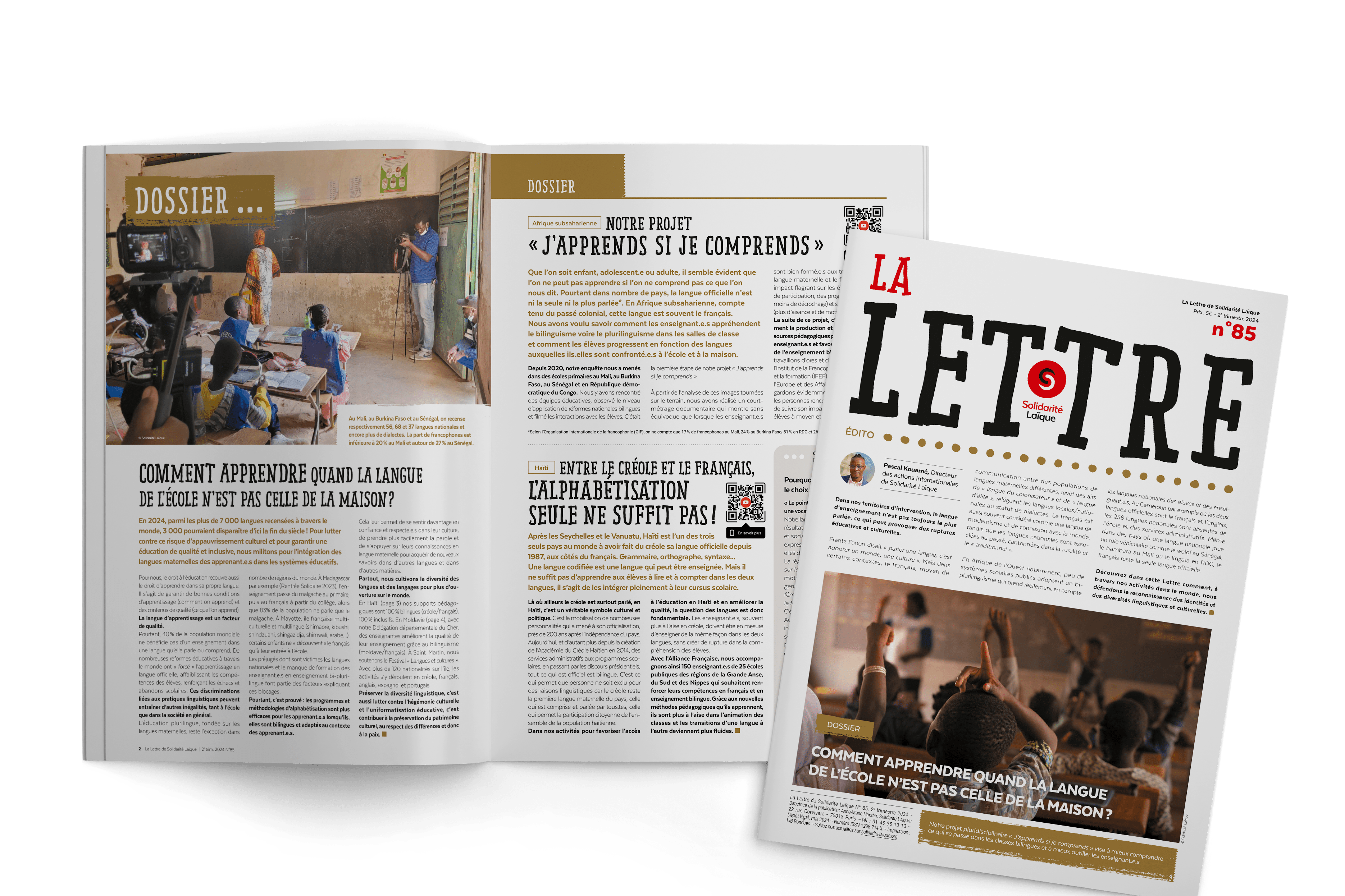 Lettre langues et langages