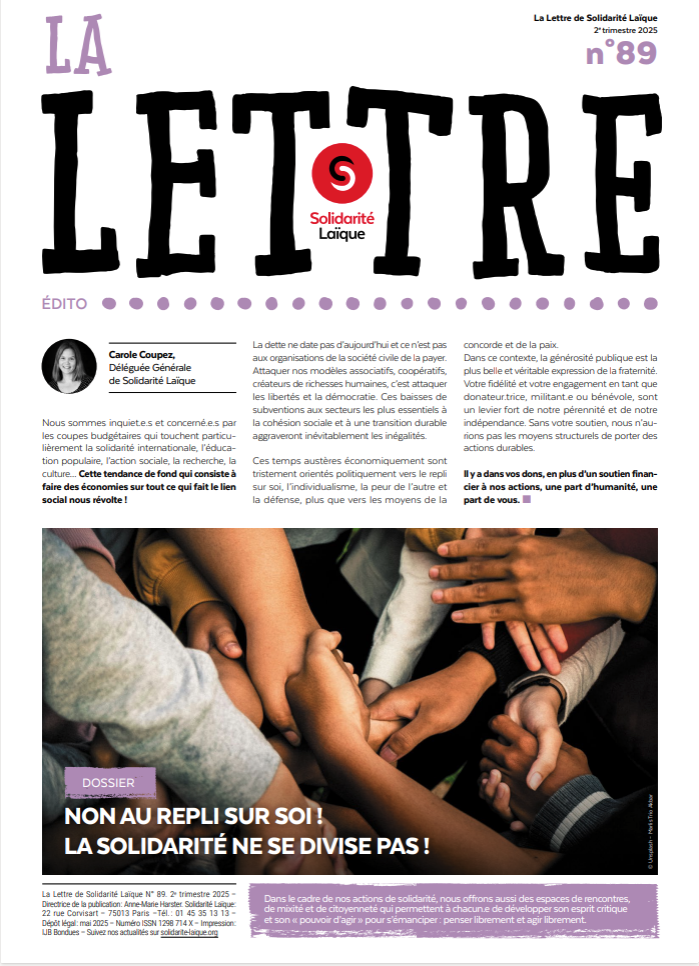 Notre Lettre trimestrielle