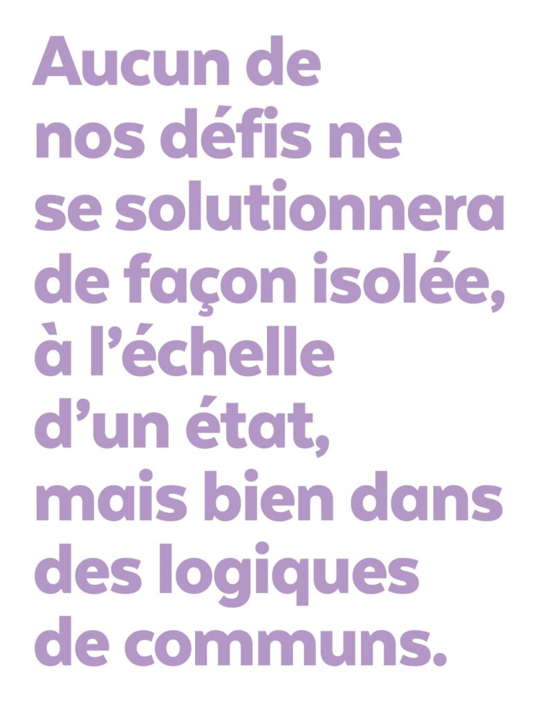 La solidarité ne se divise pas