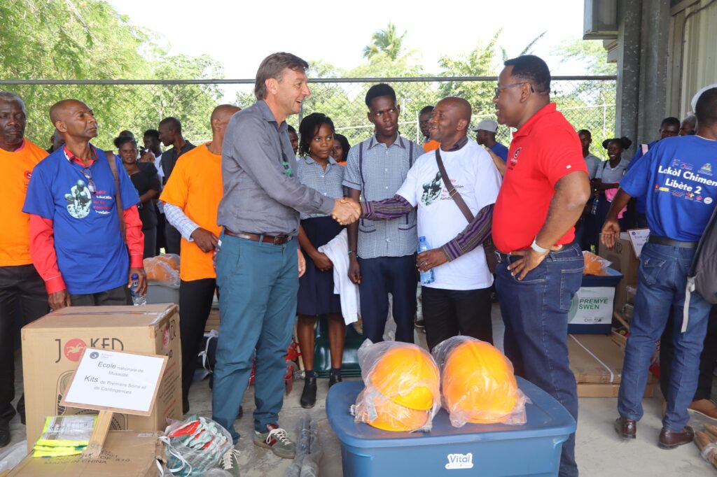 Visite ambassadeur Haïti