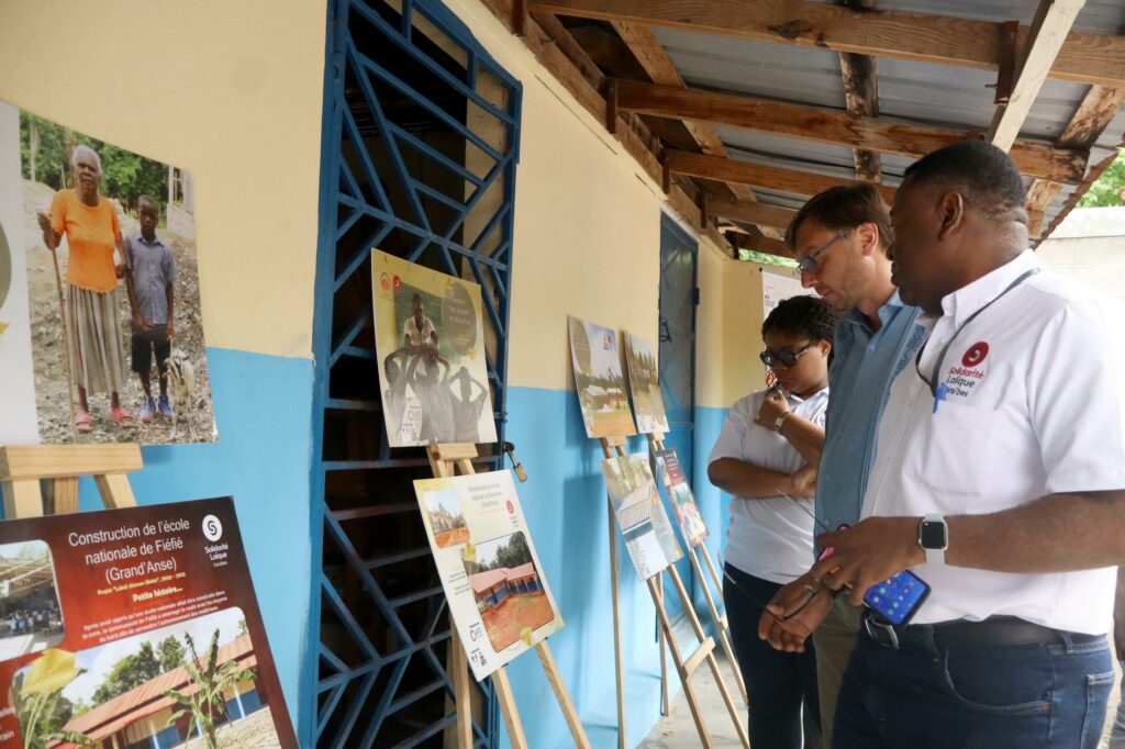 Visite ambassadeur Haïti