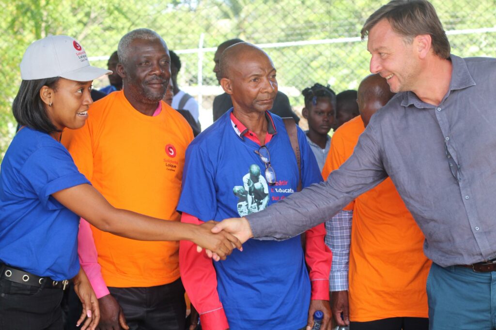 Visite ambassadeur Haïti