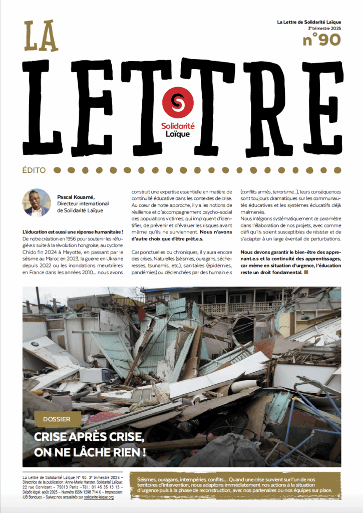 Notre Lettre trimestrielle