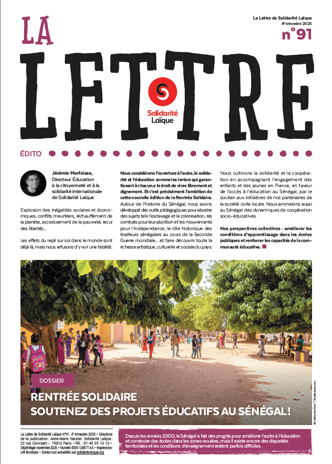 Notre Lettre trimestrielle