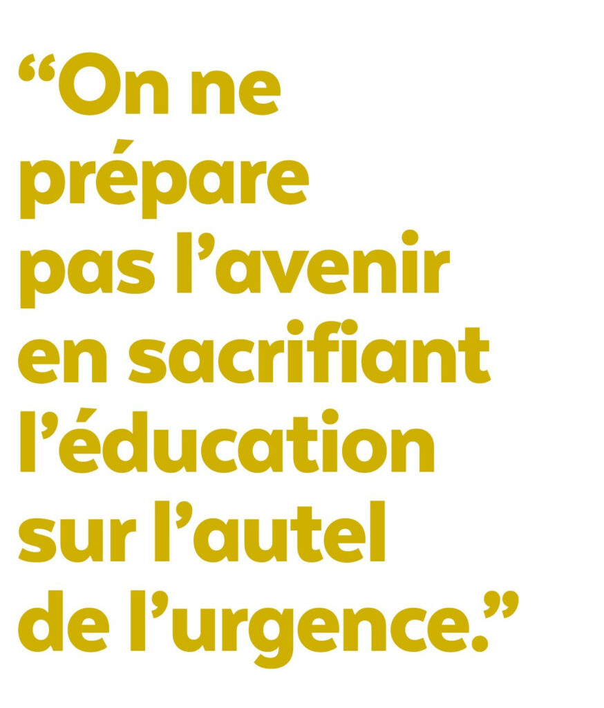 L’éducation ou la militarisation ? C'est un faux débat. [Billet d’humeur]
