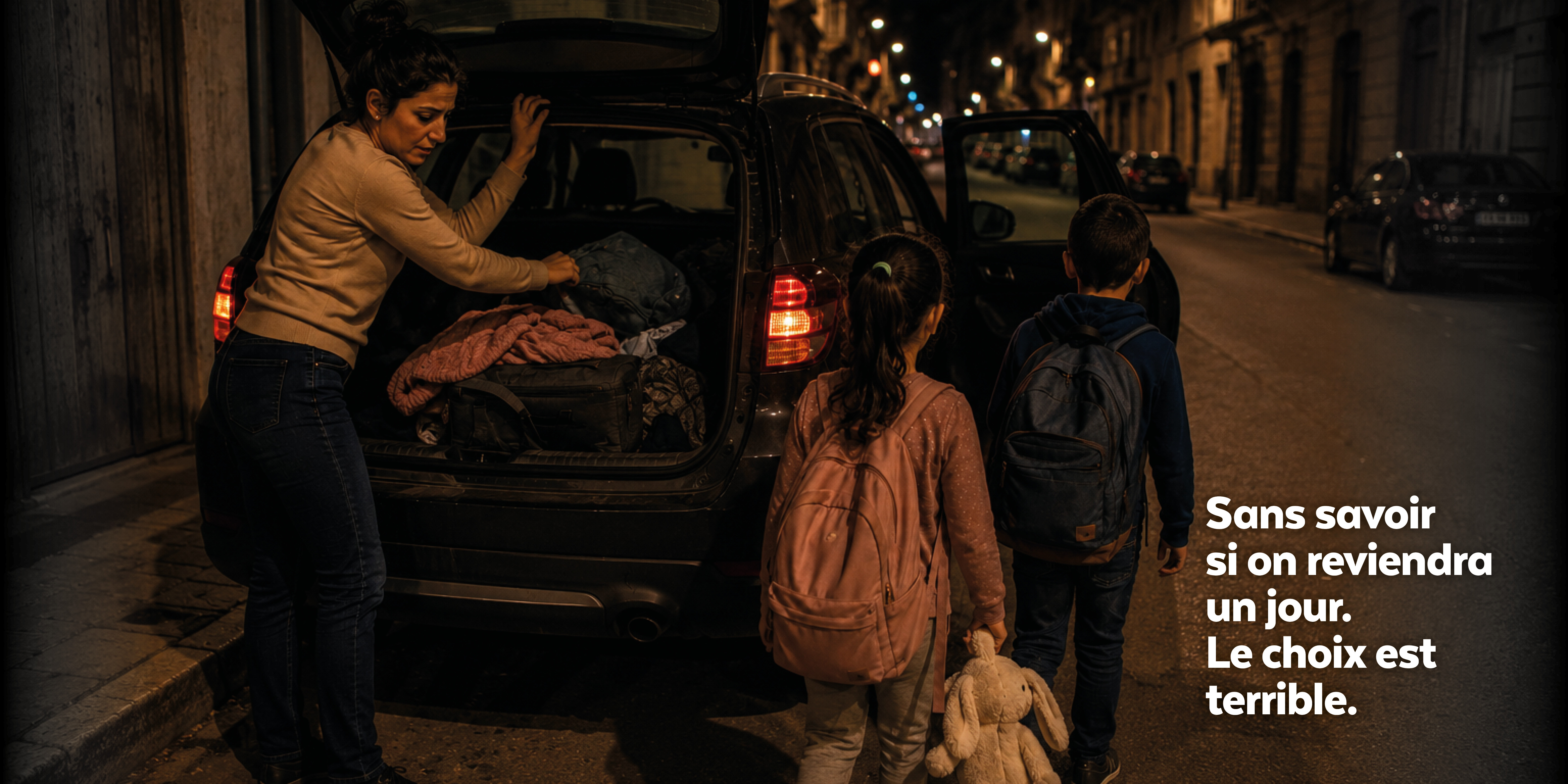 Une famille doit fuir et c'est toute une vie qui bascule.