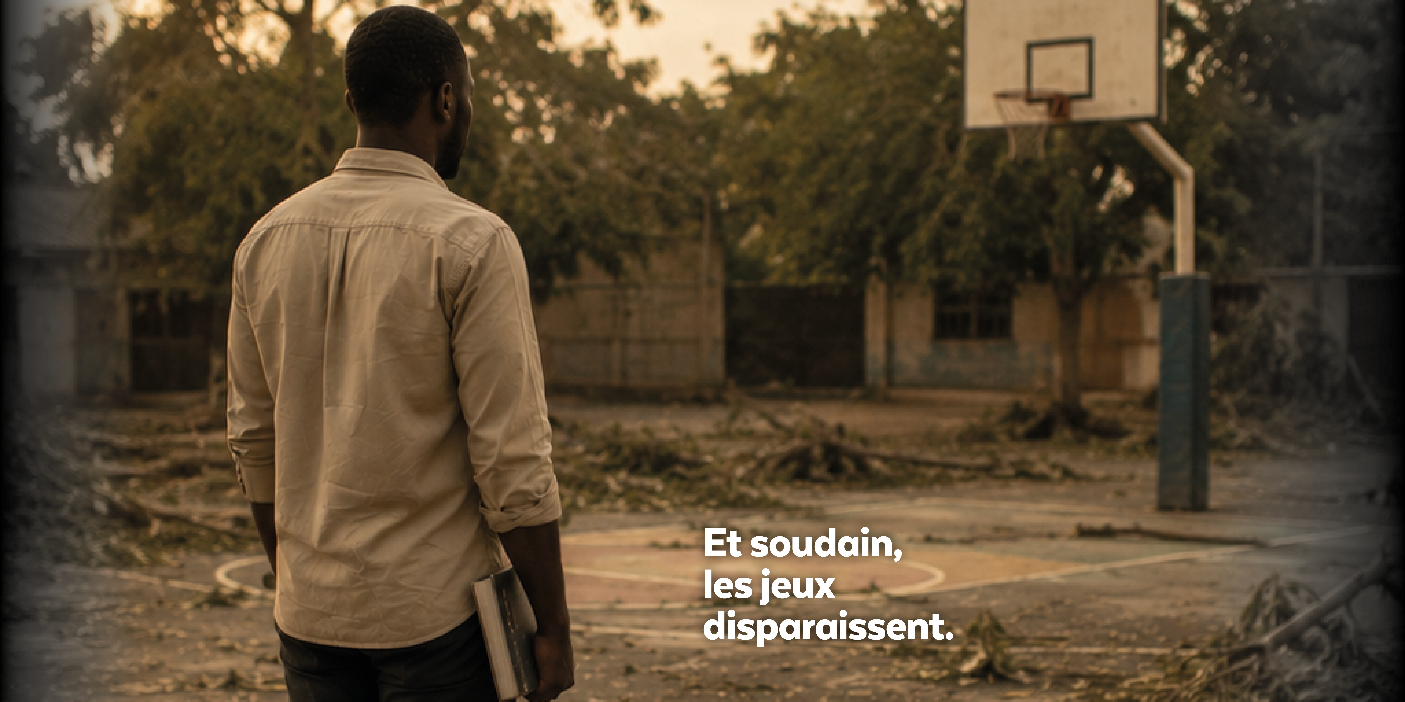 La terre tremble et c'est toute une enfance qui bascule.