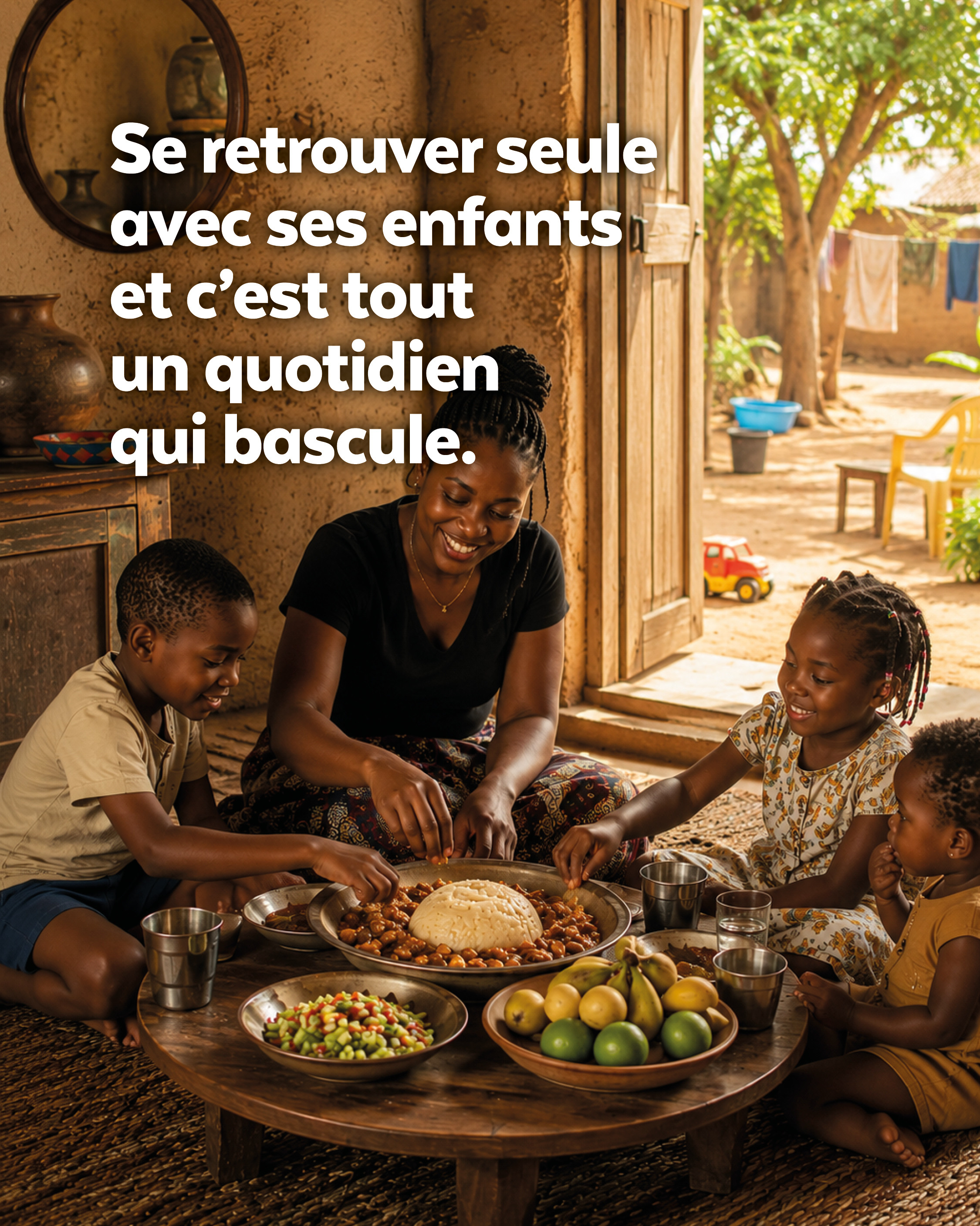 La terre tremble et c'est toute une enfance qui bascule.